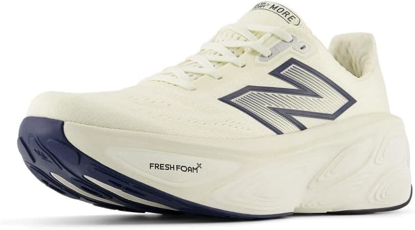 Amazon.com | New Balance Men's Fresh Foam X More V5 Running Shoe, Angora/Sea Salt/Hot Mango, 11 | Fashion Sneakers